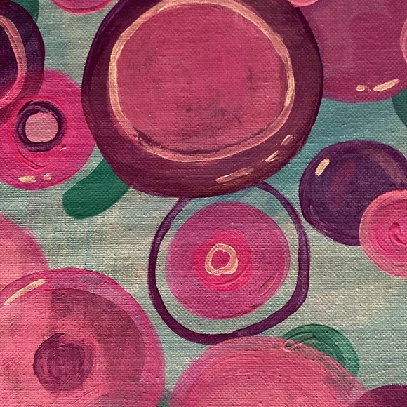 Blowing Bubbles Abstract Painting 🫧 - Picture 3 of 4